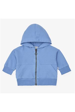 Felpa con cappuccio in cotone blu 1+IN THE FAMILY KIDS | COMARRUGAULTRAMARINE
